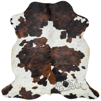 Classic Tricolor Cowhide Rug