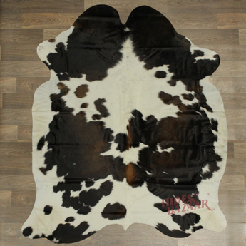 Exotic Cowhide rug (Size 5'5'' x  6'5'') HB0019 EXACT HIDE SHOWN.