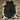 Dark Brown Brindle Cowhide rug (Size 6'2'' x  6'6'') HB0028 EXACT HIDE SHOWN.