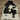 Black And White Cowhides rug (Size 6'8'' x  7'0'') HB0051