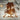 Classic Brown and White Cowhide Rug