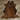 Brown Brindle Cowhides rug (Size 6'5'' x  6'5'') HB0062