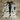 Black And White Cowhide Rug (Size 6'5'' x  6'5'') HBA001 EXACT HIDE SHOWN.