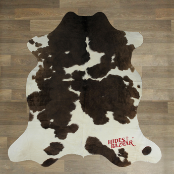 Exotic Cowhide Rug (Size 6'5'' x  6'5'') HBA004 EXACT HIDE SHOWN.
