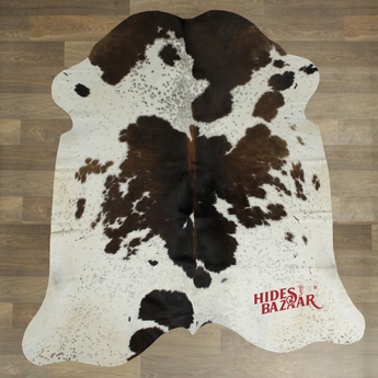 Exotic Cowhide Rug (Size 6'8'' x  6'3'') HBA023 EXACT HIDE SHOWN.
