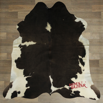 Exotic Cowhide Rug (Size 7'0'' x  7'0'') HBA027 EXACT HIDE SHOWN.