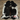 Dark Tricolor Cowhide Rug (Size 6'5'' x  6'5'') HBA031 EXACT HIDE SHOWN.