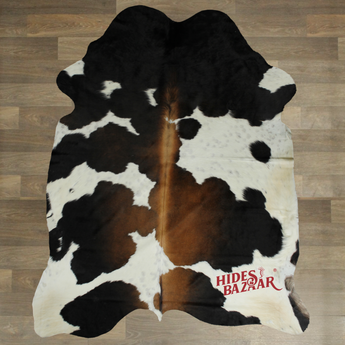 Exotic Cowhide Rug (Size 6'0'' x  7'0'') HBA039 EXACT HIDE SHOWN.