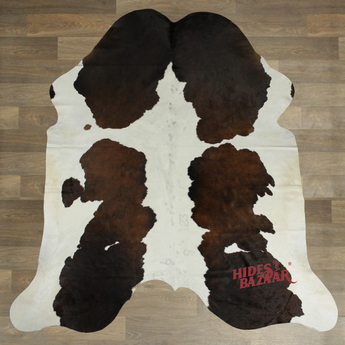 Exotic Cowhide Rug (Size 7'2'' x  7'0'') HBA040 EXACT HIDE SHOWN.