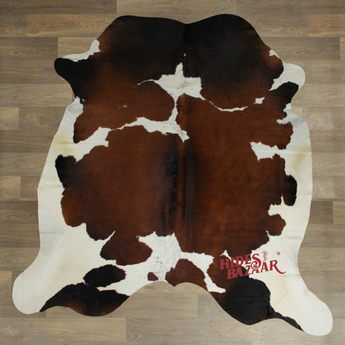 Exotic Cowhide Rug (Size 7'2'' x  7'5'') HBA041 EXACT HIDE SHOWN.