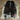 Tricolor Salt And Pepper Cowhide Rug (Size 7'0'' x  7'0'') HBA044 EXACT HIDE SHOWN.
