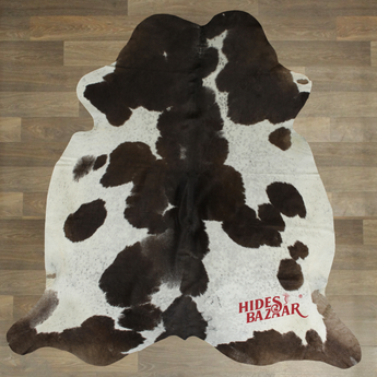Exotic Cowhide Rug (Size 7'0'' x  7'0'') HBA046 EXACT HIDE SHOWN.