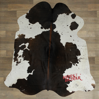 Exotic Cowhide Rug (Size 7'0'' x  7'0'') HBA051 EXACT HIDE SHOWN.