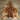 Brown Salt And Pepper Cowhide Rug (Size 7'2'' x  7'0'') HBA055 EXACT HIDE SHOWN.