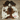 Exotic Cowhide Rug (Size 7'0'' x  7'0'') HBA069 EXACT HIDE SHOWN.