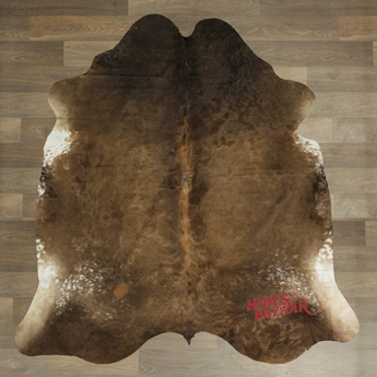 Exotic Cowhide Rug (Size 7'0'' x  6'8'') HBA071 EXACT HIDE SHOWN.