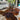 Brown Brindle White Belly Cowhide Rug