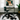 Light Tricolor Cowhide rug (Size 6'6'' x  6'8'') HB0024 EXACT HIDE SHOWN.