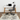 Black Salt And Pepper Cowhide rug (Size 6'' x  6'5'') HB0005 EXACT HIDE SHOWN.
