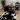 Black And White Cowhide rug (Size 6'2'' x  7'5'') HB0034 EXACT HIDE SHOWN.