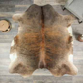 Brown Brindle Cowhide Rug