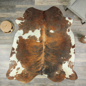 Brown Brindle Cowhide Rug