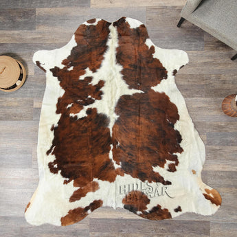 Tricolor Cowhide Rug