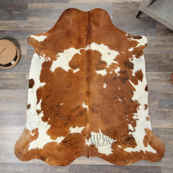 Tricolor Cowhide Rug